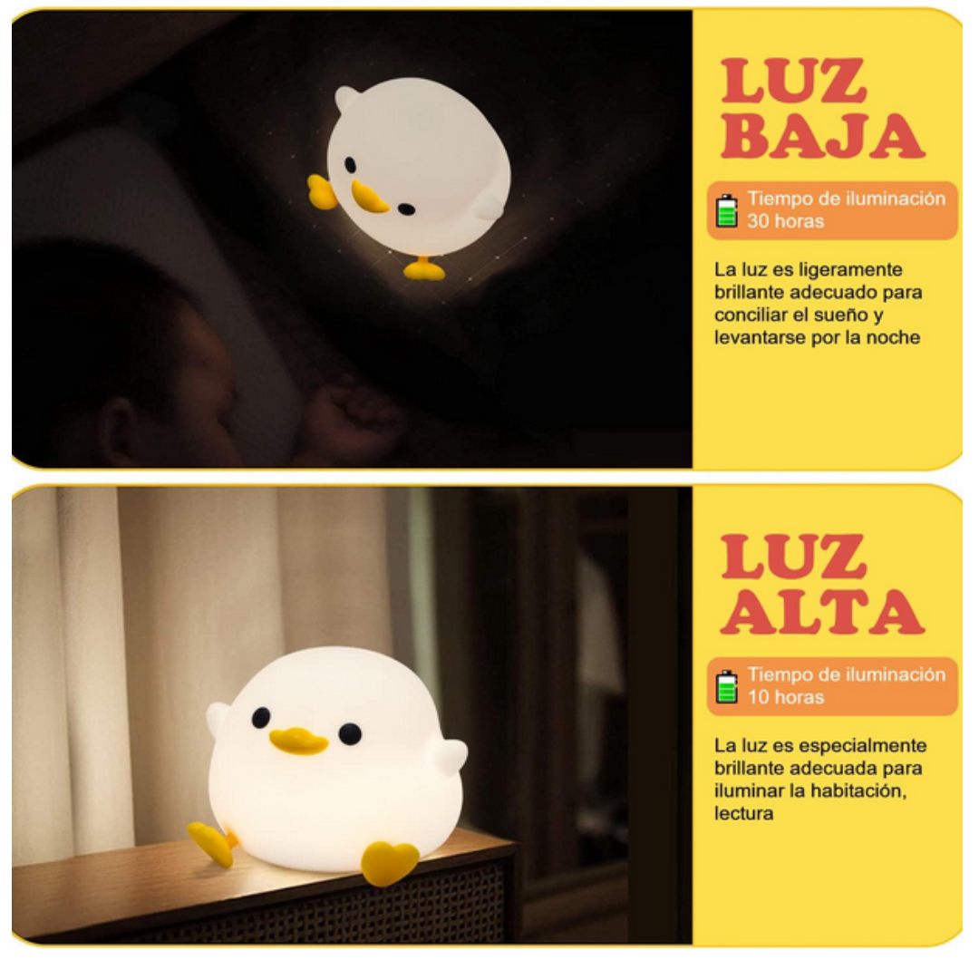 Luz de pato anti estrés